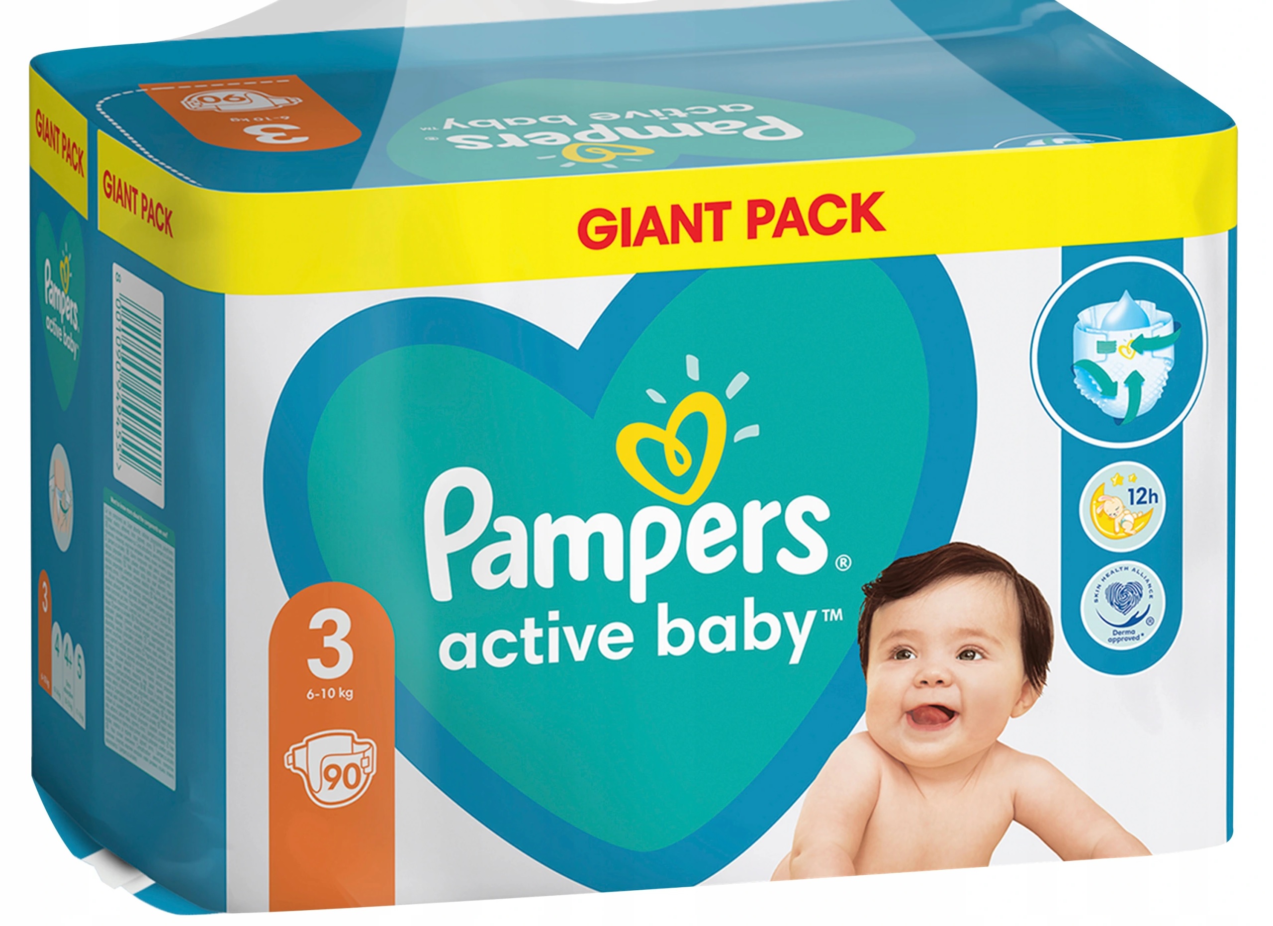 pampers 3 duze opakowanie