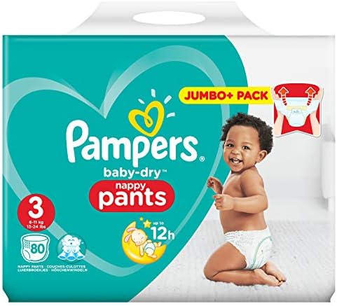 pampers 3 jumbo pack 90 sztuk