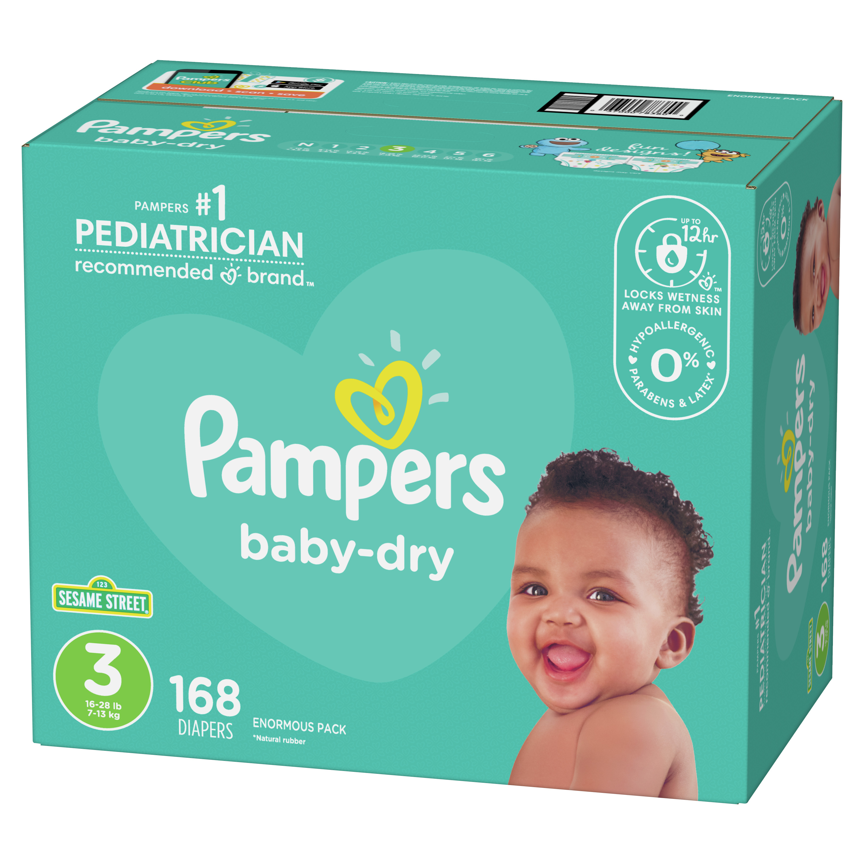 pampers 3 na ile kilo