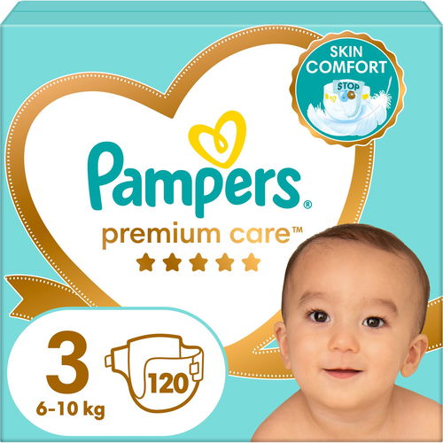 pampers 3 premium care 120