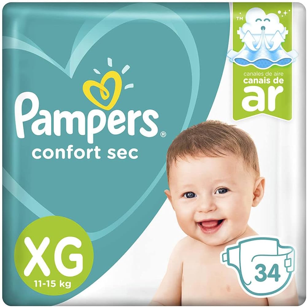 pampers 4 34szt