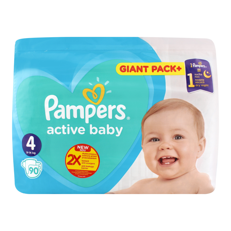 pampers 4 act baby 9-14kg