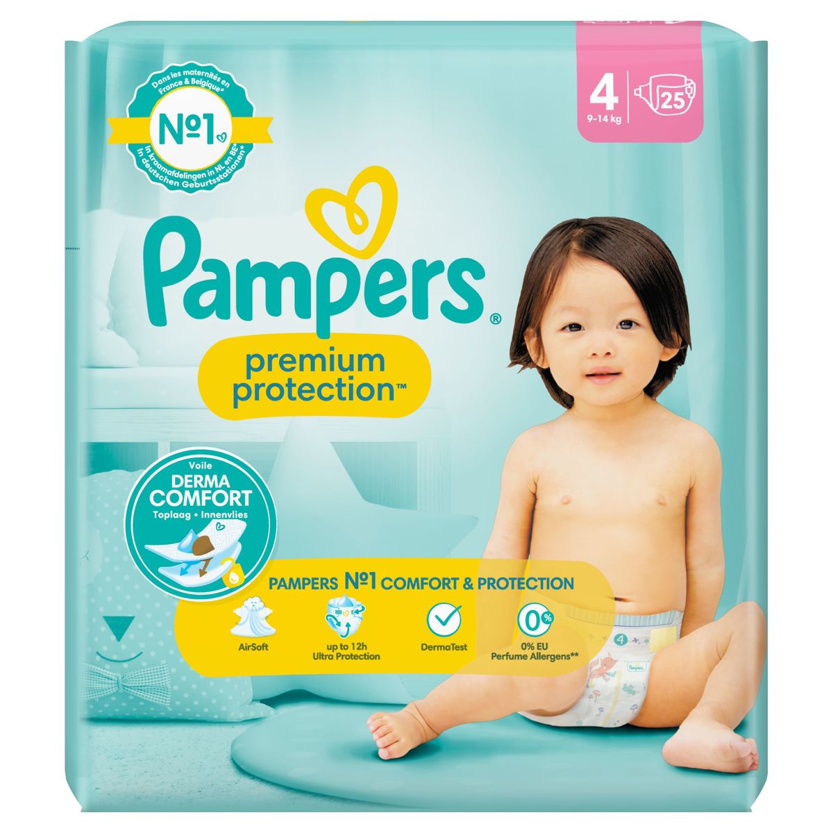 pampers 4 belgique