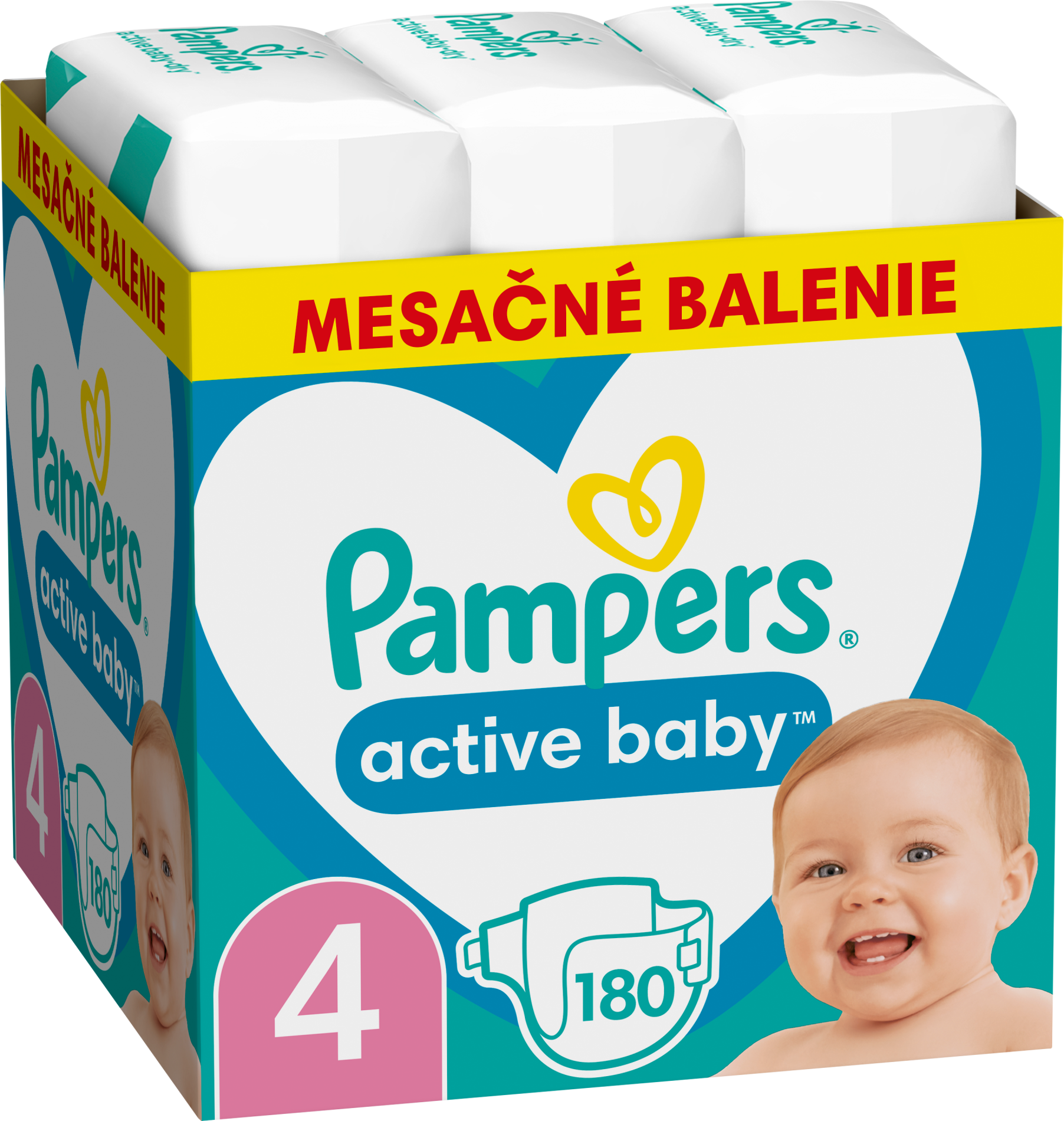 pampers 4+ naj