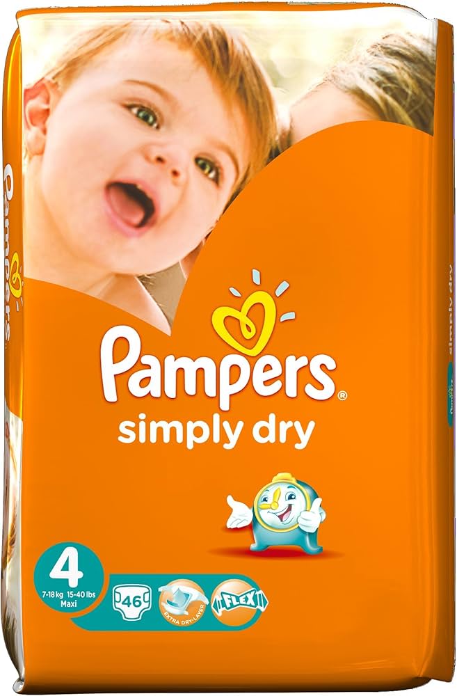 pampers 4 pomarańczowe 39.99