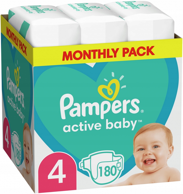 pampers 4 zapas na miesiąc