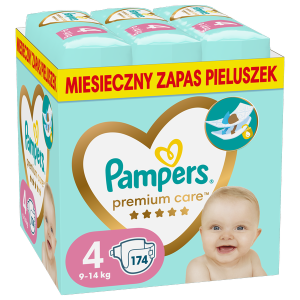 pampers 4 zapas na miesiąc