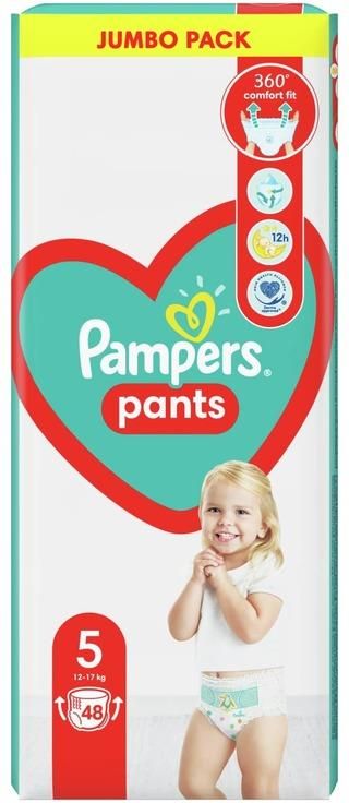 pampers 5 pants 48 sztuk