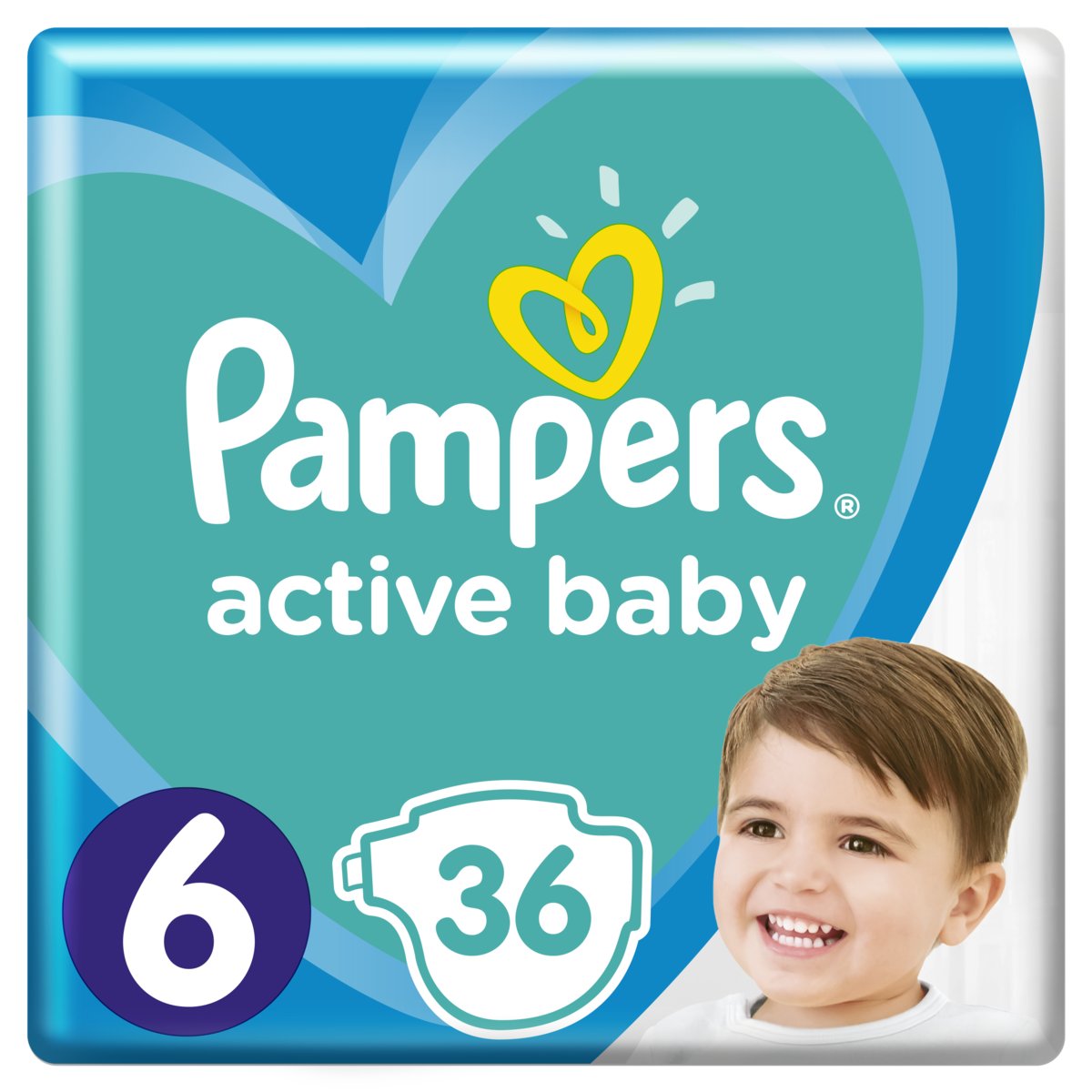 pampers 6 36 szt