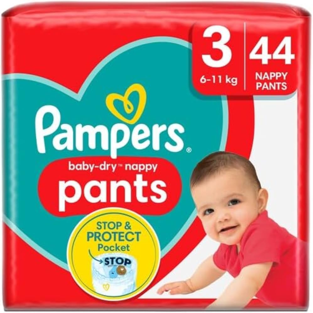 pampers 6 babydry 44 angielskie