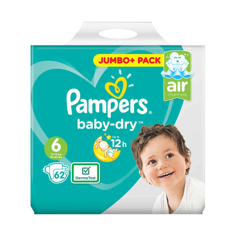 pampers 6 jumbo pack