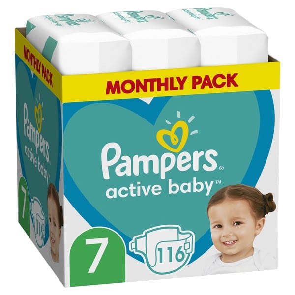 pampers 7 active baby