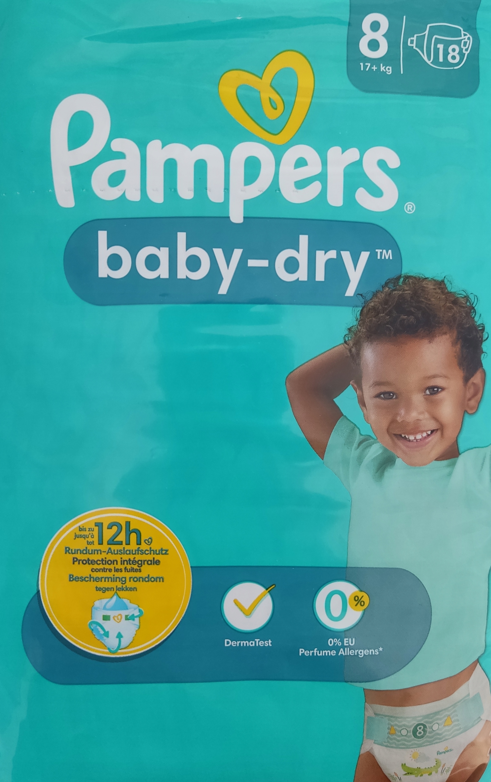 pampers 8 tydzień