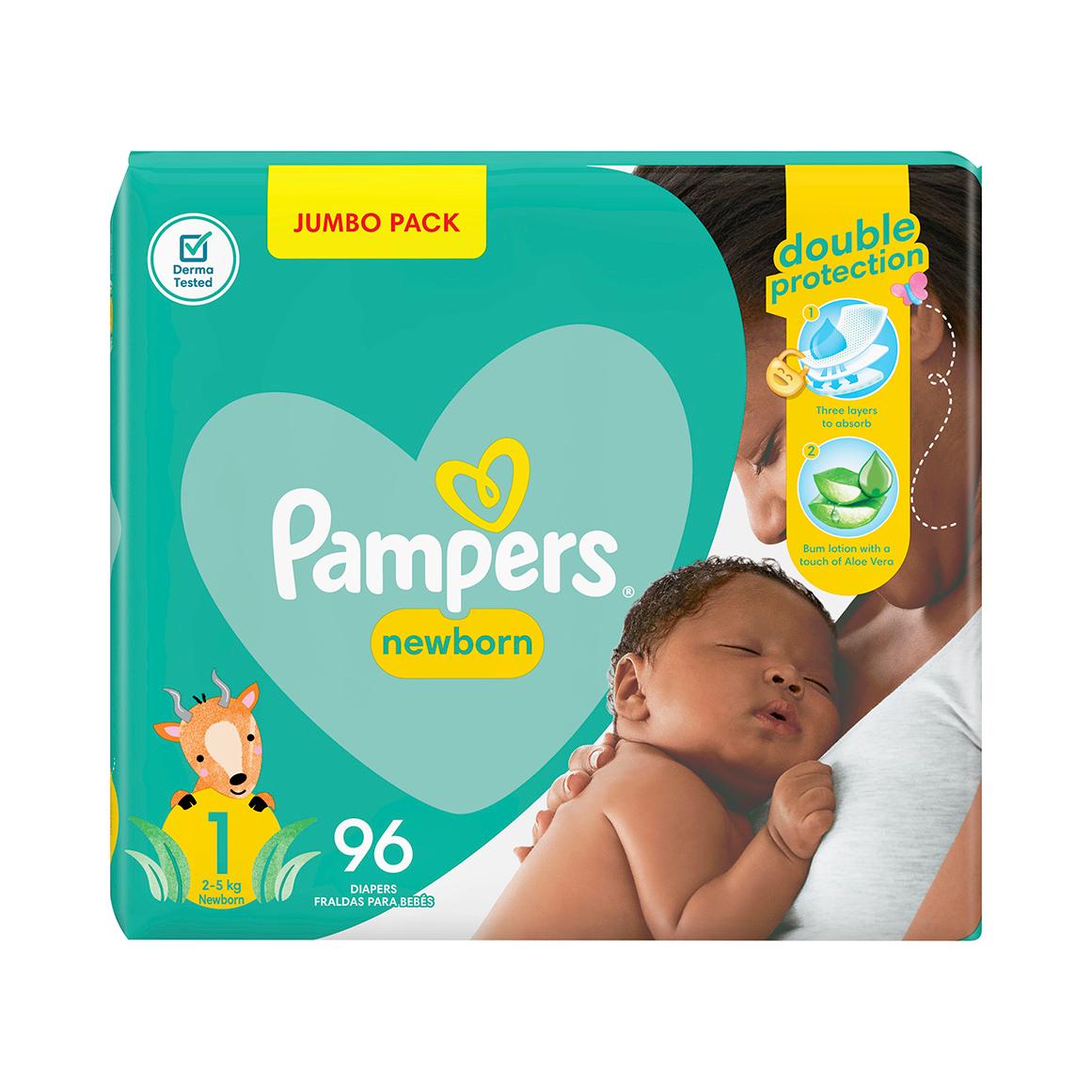 pampers 96 pack 2-5kg