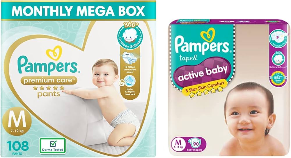 pampers activ baby a premim care