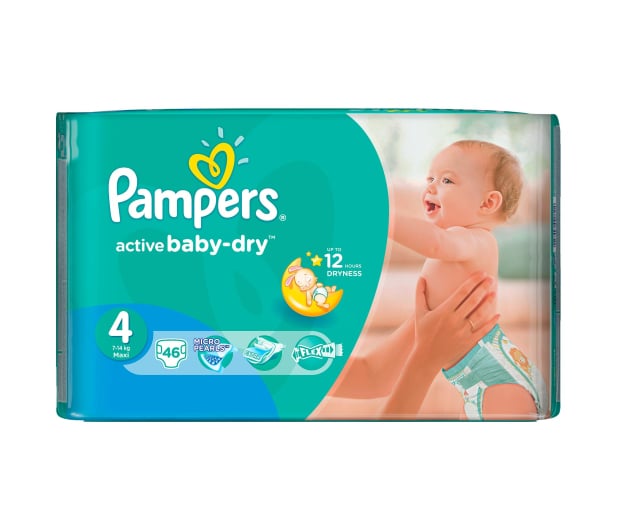 pampers activ baby dry 4 szt