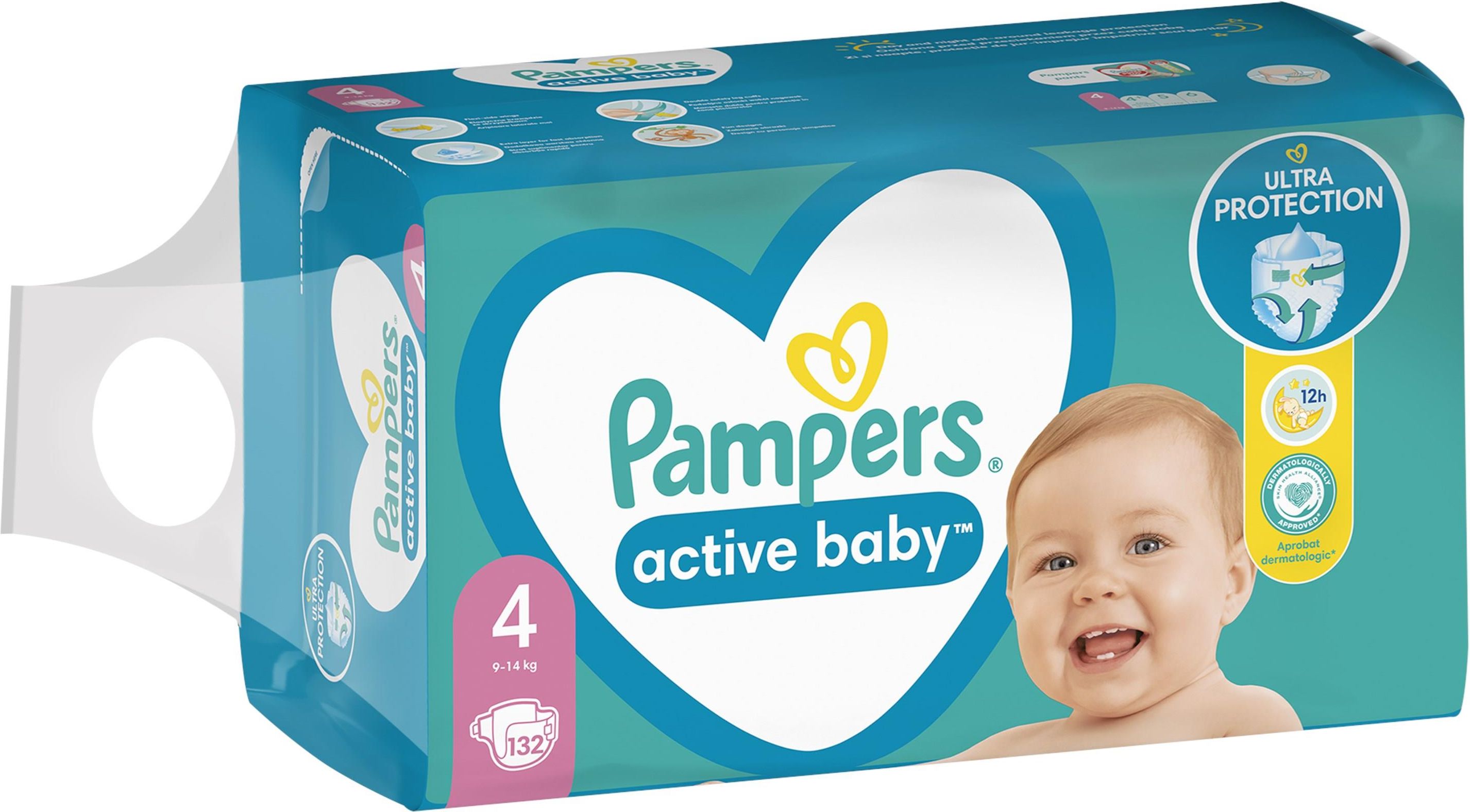 pampers active 4 ceneo