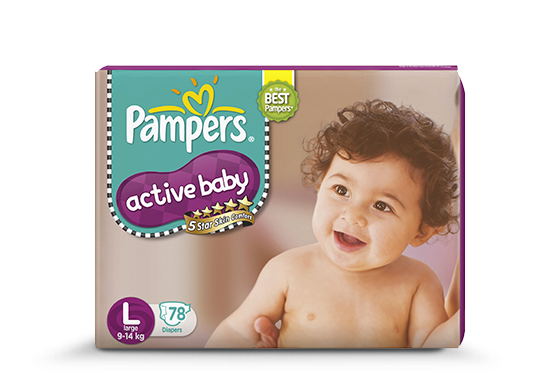 pampers active baby a active fit