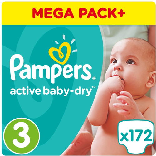 pampers active baby dry 3 172