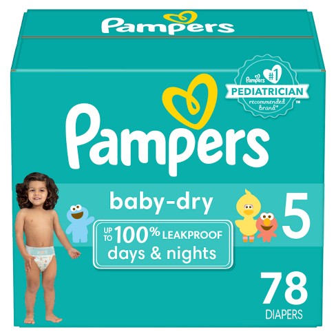 pampers active baby dry 5