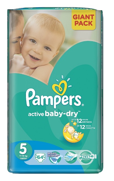 pampers active baby dry 5 empik