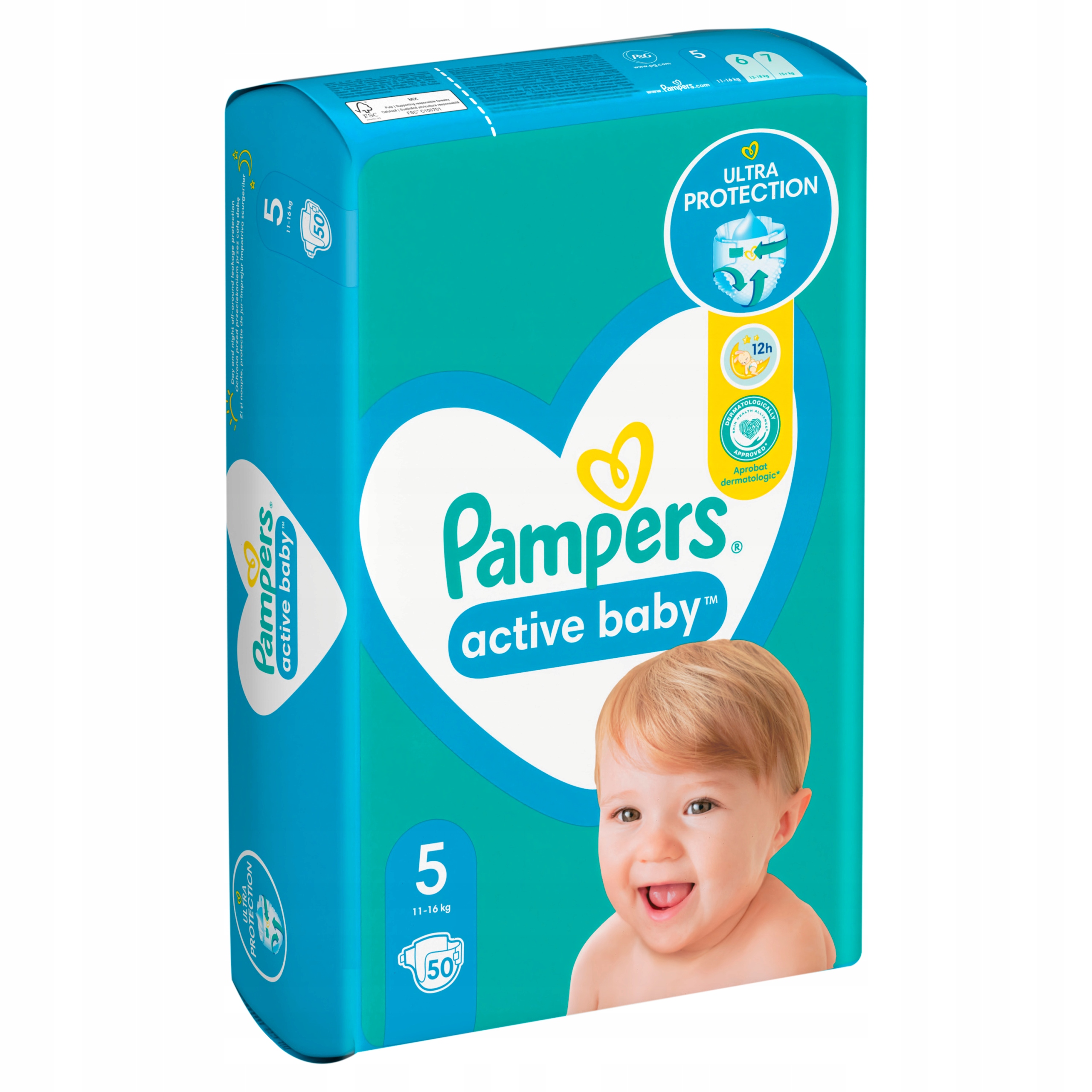 pampers active baby-dry pieluchy nr 5