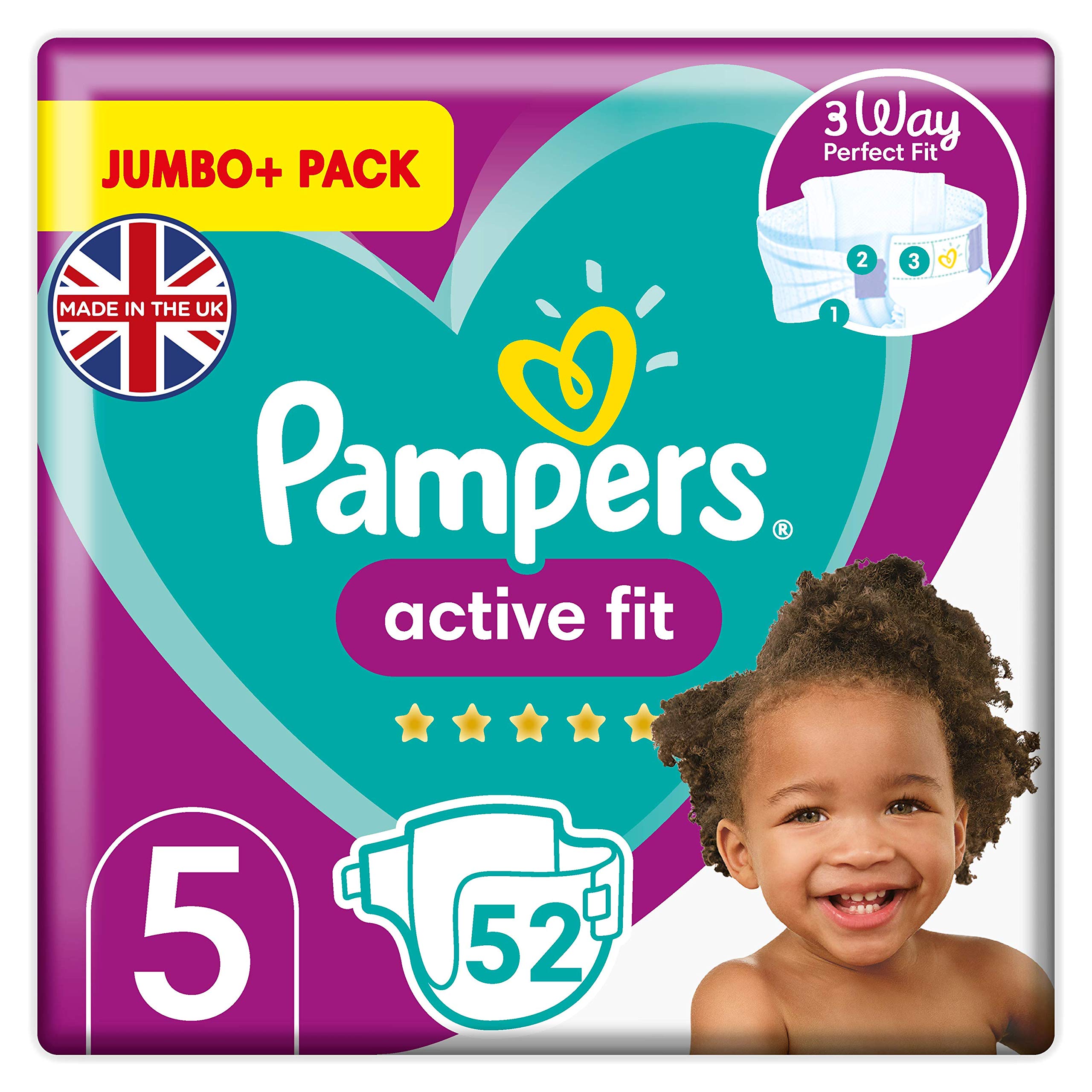 pampers active baby fry 5