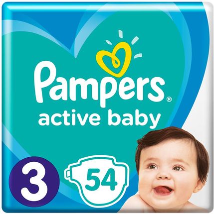 pampers active baby pieluchy rozmiar 3 mounth pack