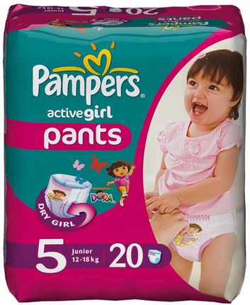 pampers active girl 6 gdzoe sa