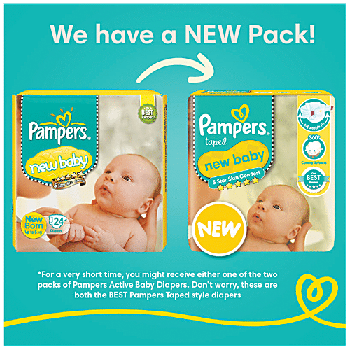 pampers active new baby