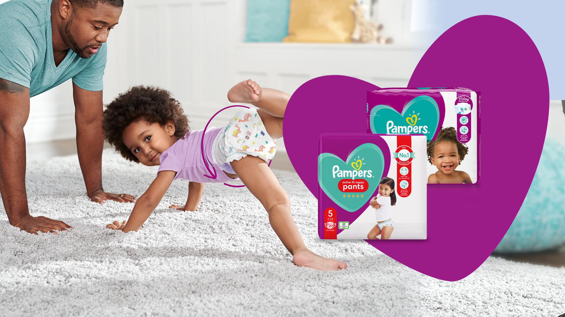 pampers active play