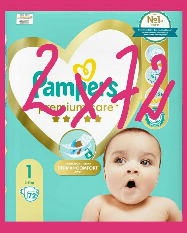 pampers allegro od 2 do 5kg cena