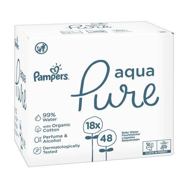 pampers aqua pure doz