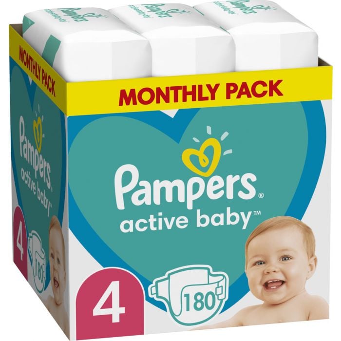 pampers avtive baby 4