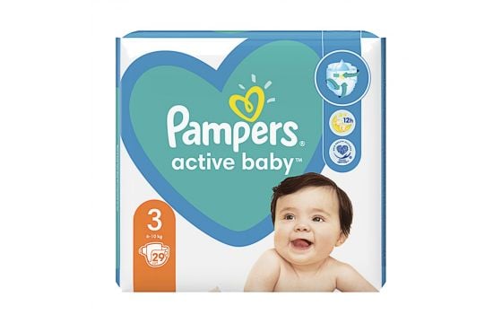 pampers baby active 3