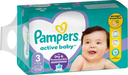 pampers baby active dry