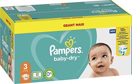 pampers baby dry 3 116sztuk