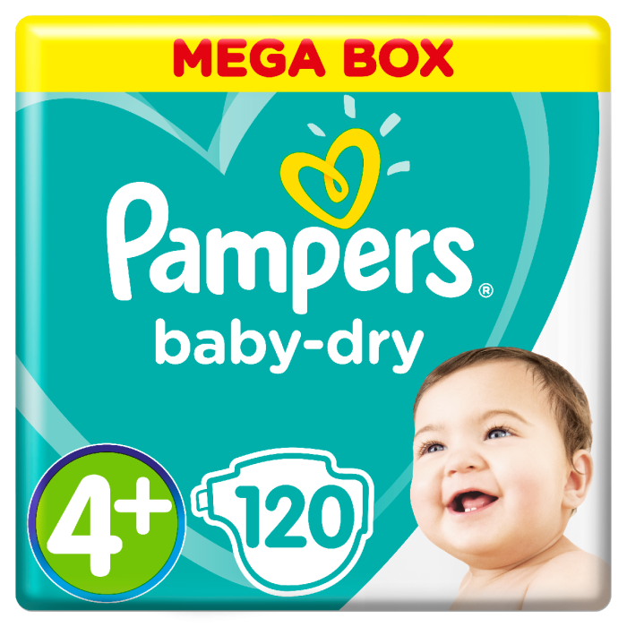 pampers baby dry 4 megapack