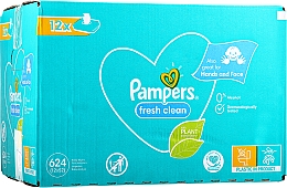 pampers baby fresh clean chusteczki dla niemowląt