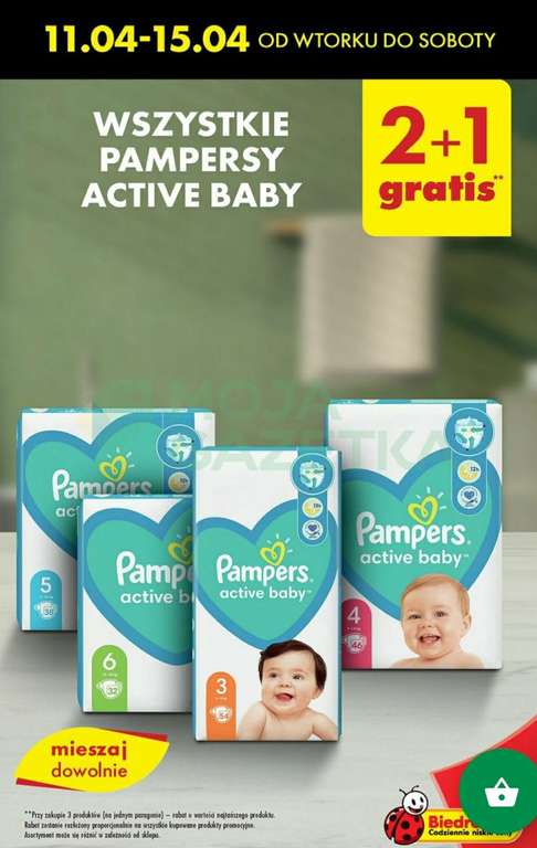 pampers biedronja