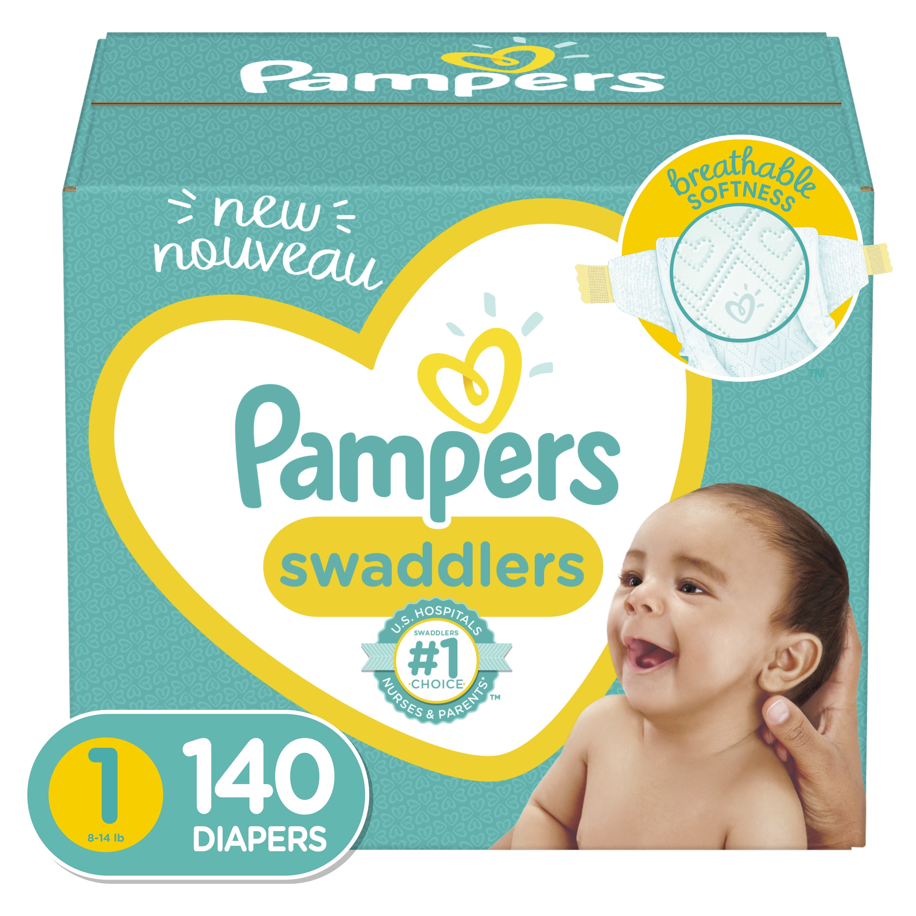 pampers big box size 1