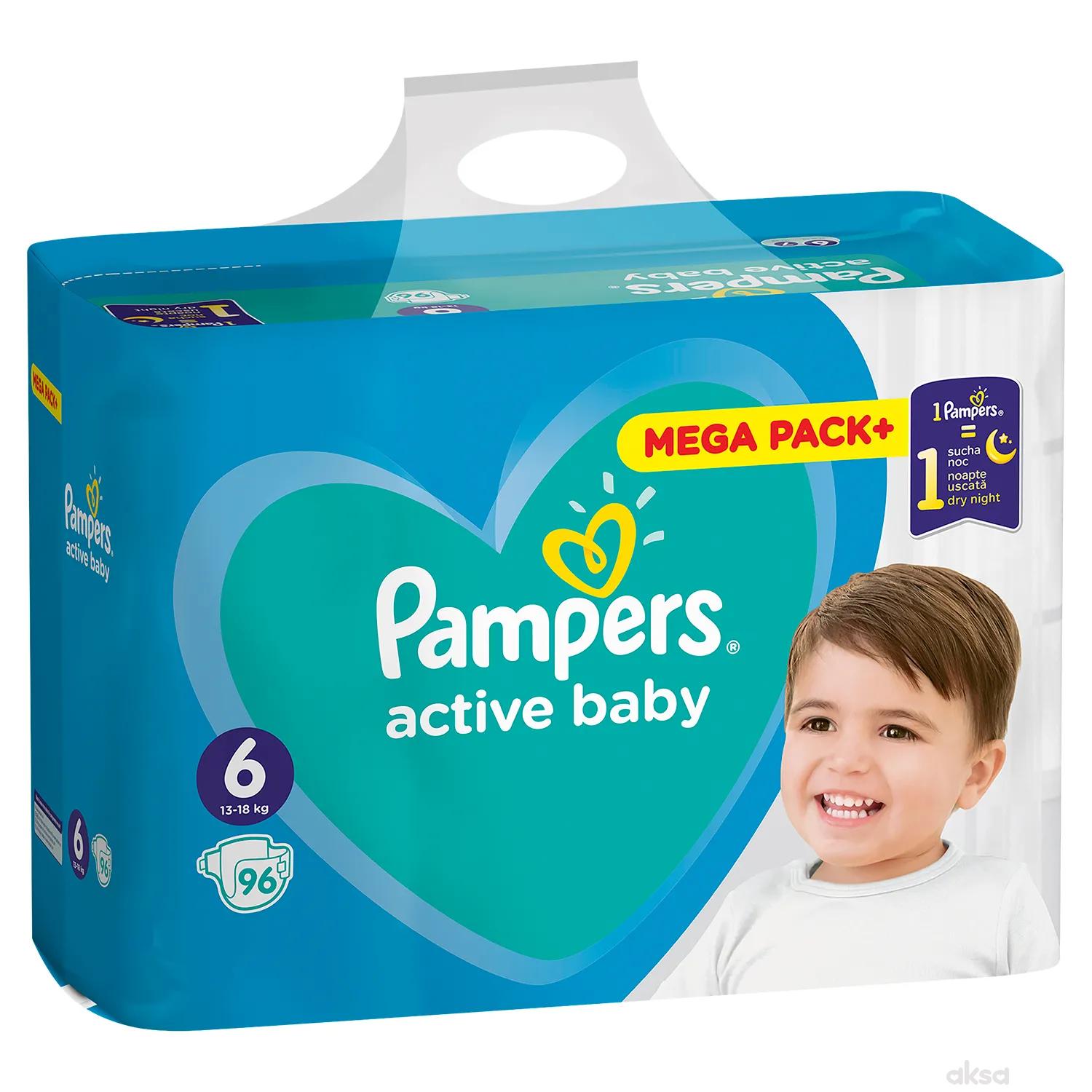 pampers box cena