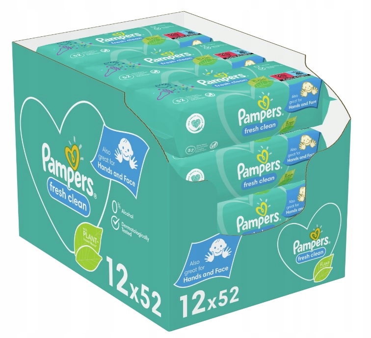 pampers chusteczki 12