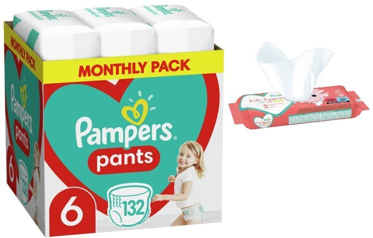 pampers chusteczki miesieczny zapas