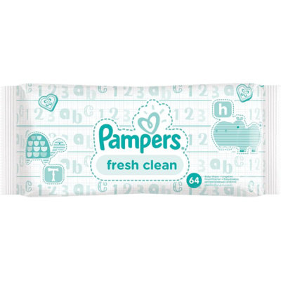 pampers chusteczki nawilżane po 64szt