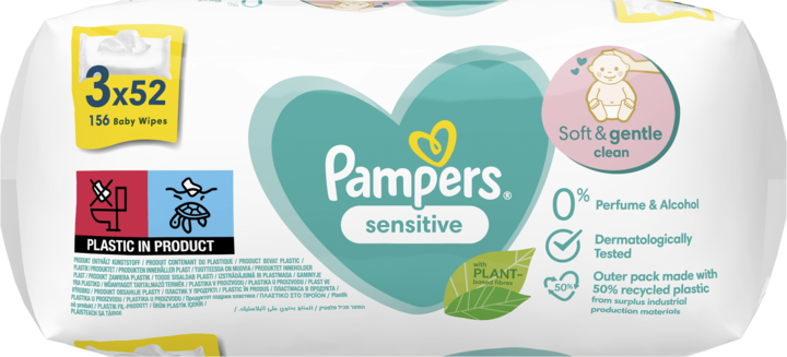 pampers chusteczki sensitive rossmann