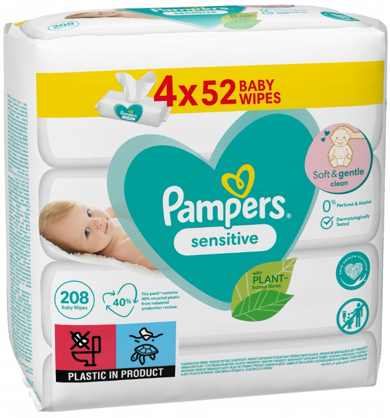 pampers chustevzki i pampersy