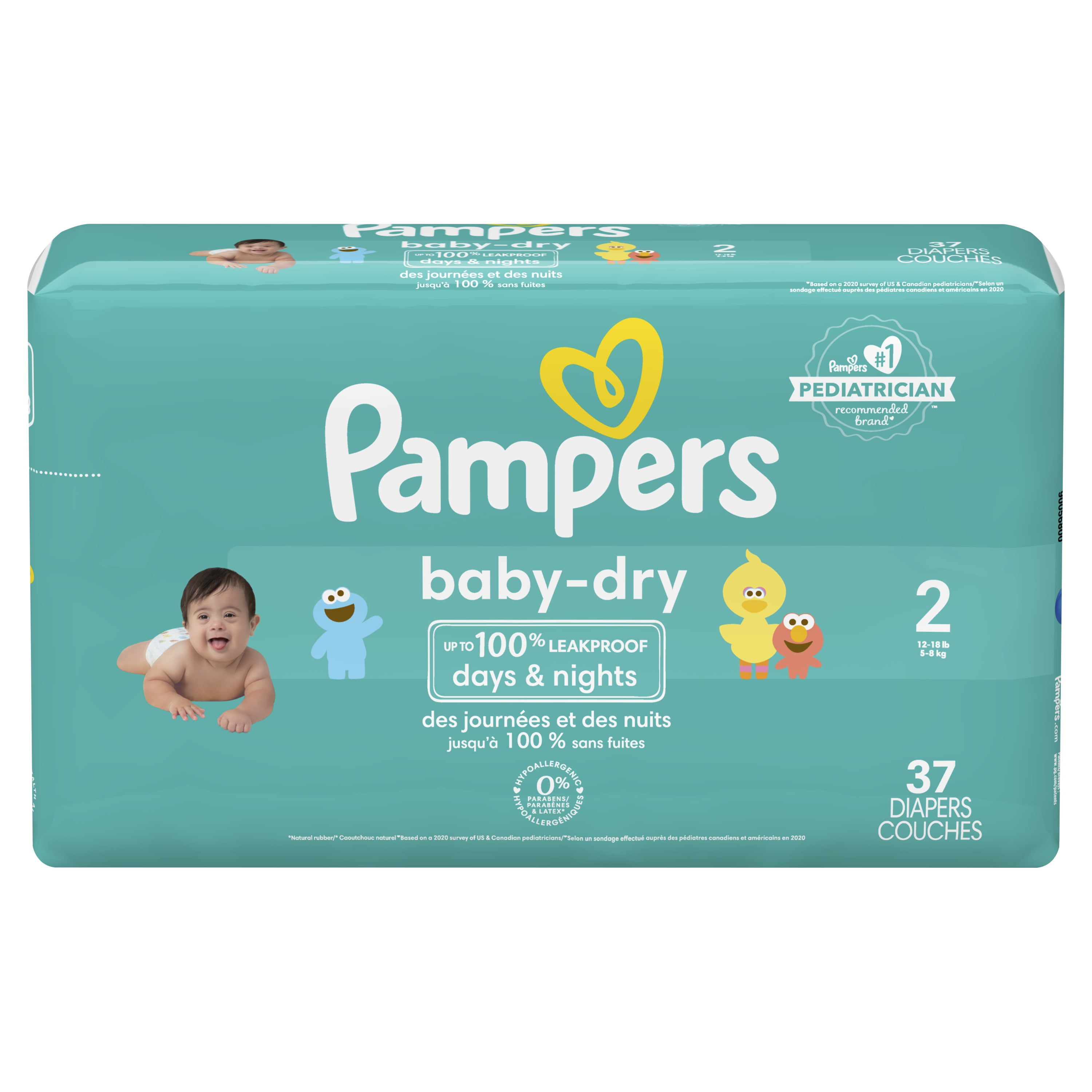 pampers dry 2