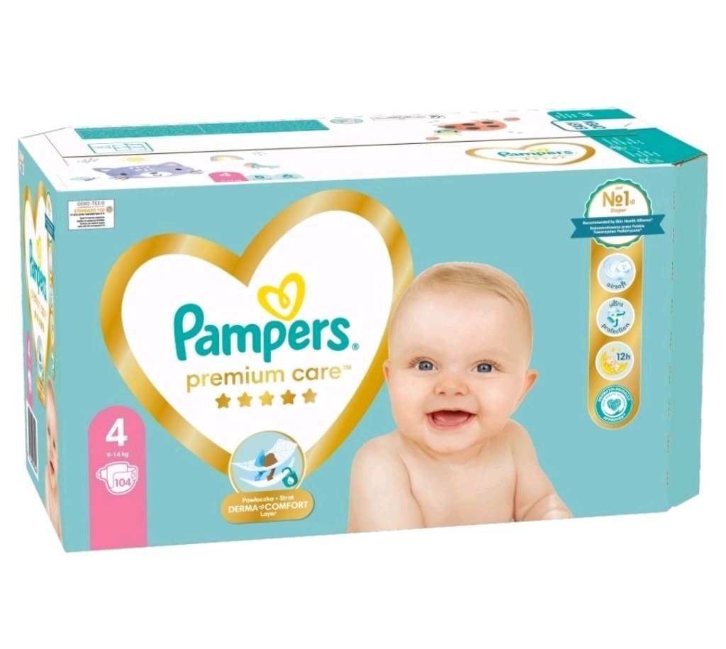 pampers duża paka 4