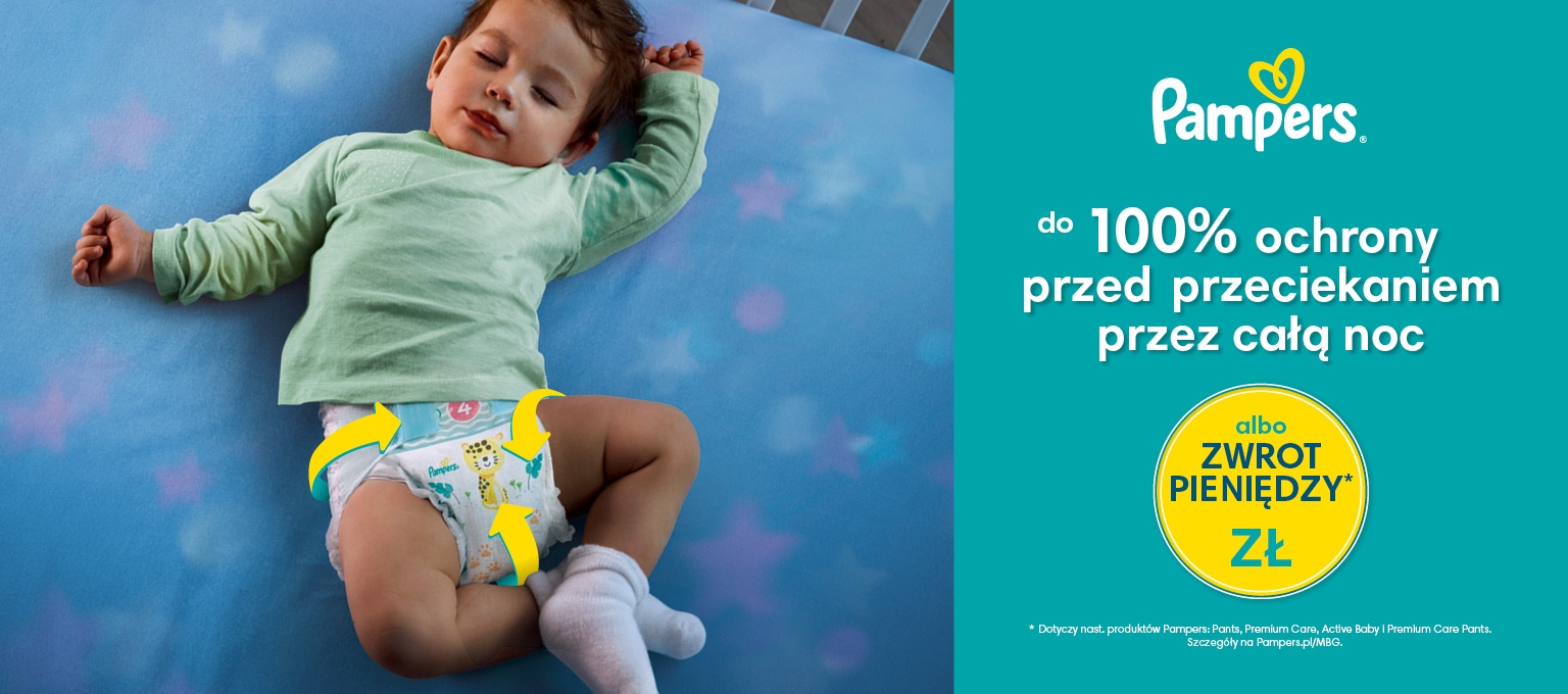 pampers dziecko do reklamy